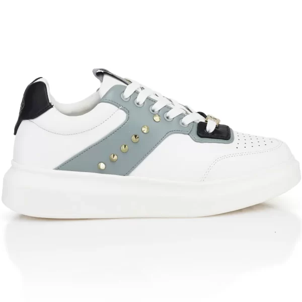 Harris Sneakers basic con borchie^Donna Donna