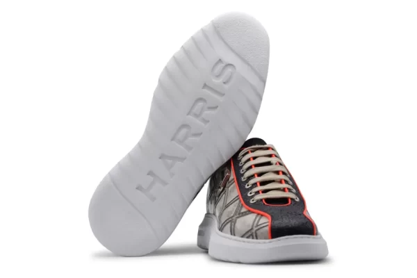 Harris Sneakers in pelle con cuciture trapuntate^ Sneakers